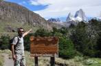 Trilha da Loma del Pliegue Tumbado, rumo ao Parque Nacional Los Glaciares, em El Chaltén, na patagônia argentina